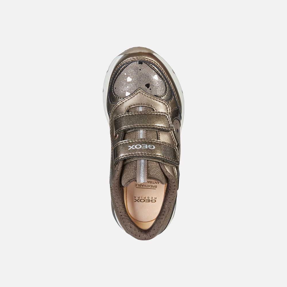 Geox Kiz Çocuk Spor Ayakkabı Altın - Spaceclub - VBY-193762